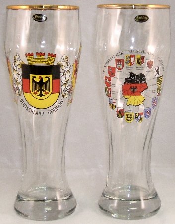 German Beer Glasses for Different Types of Beer